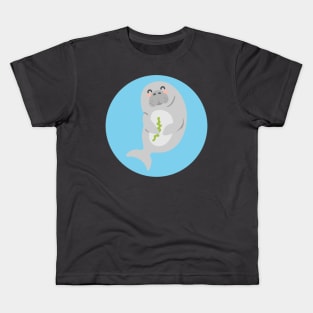 Munching Manatee Kids T-Shirt